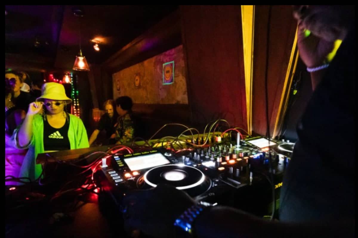 DJ and dancers