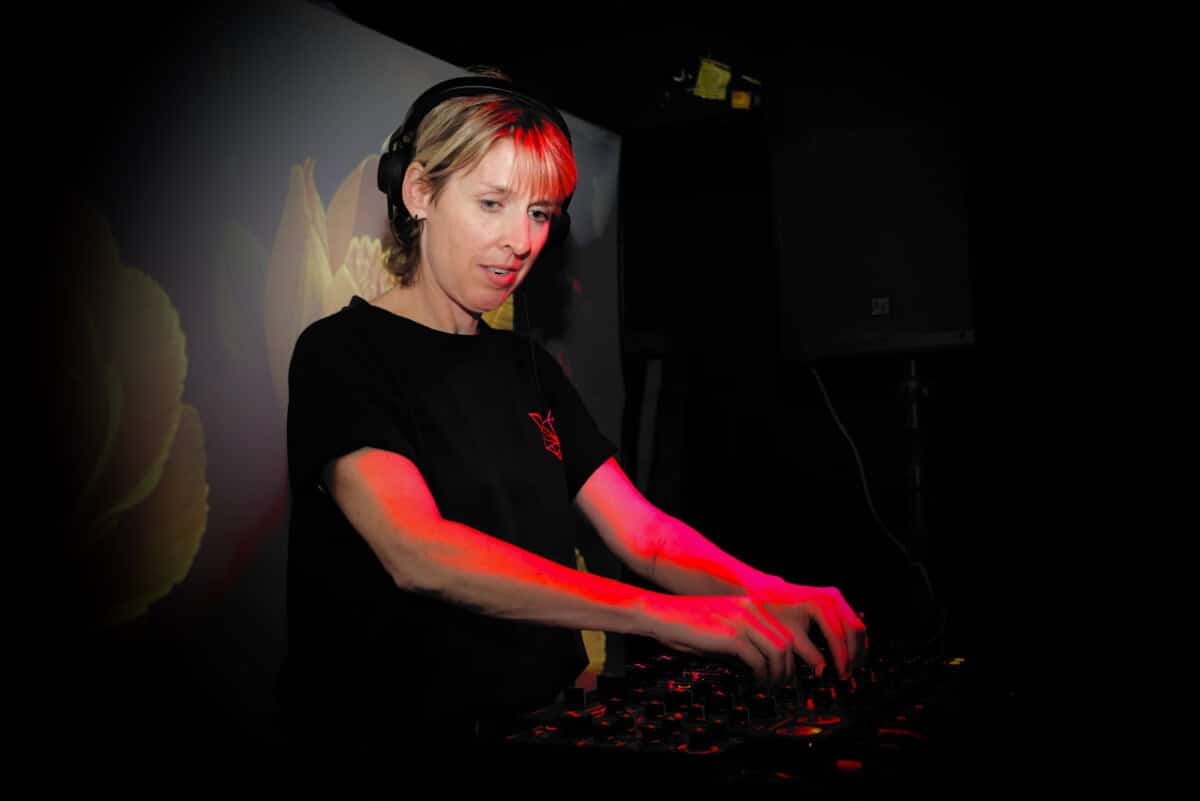 DJ performing on stage