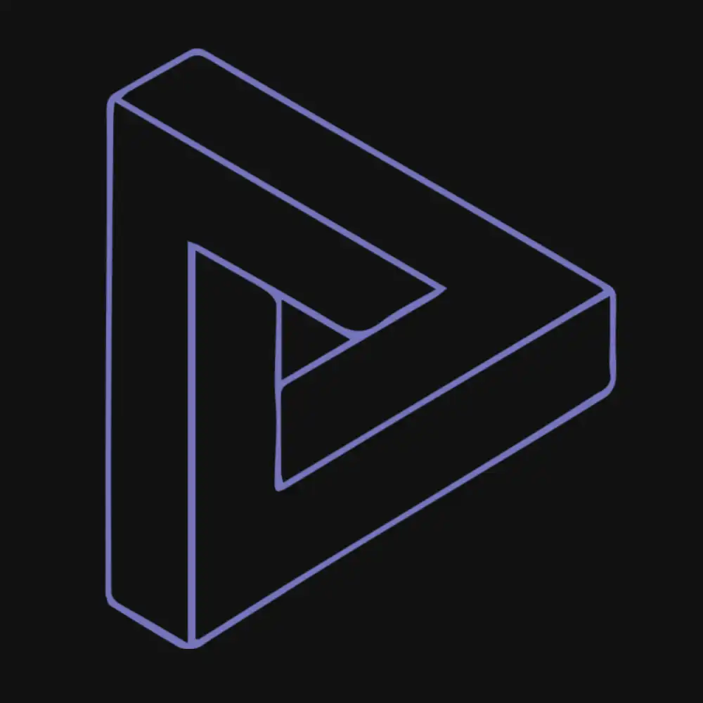 Abstract triangle