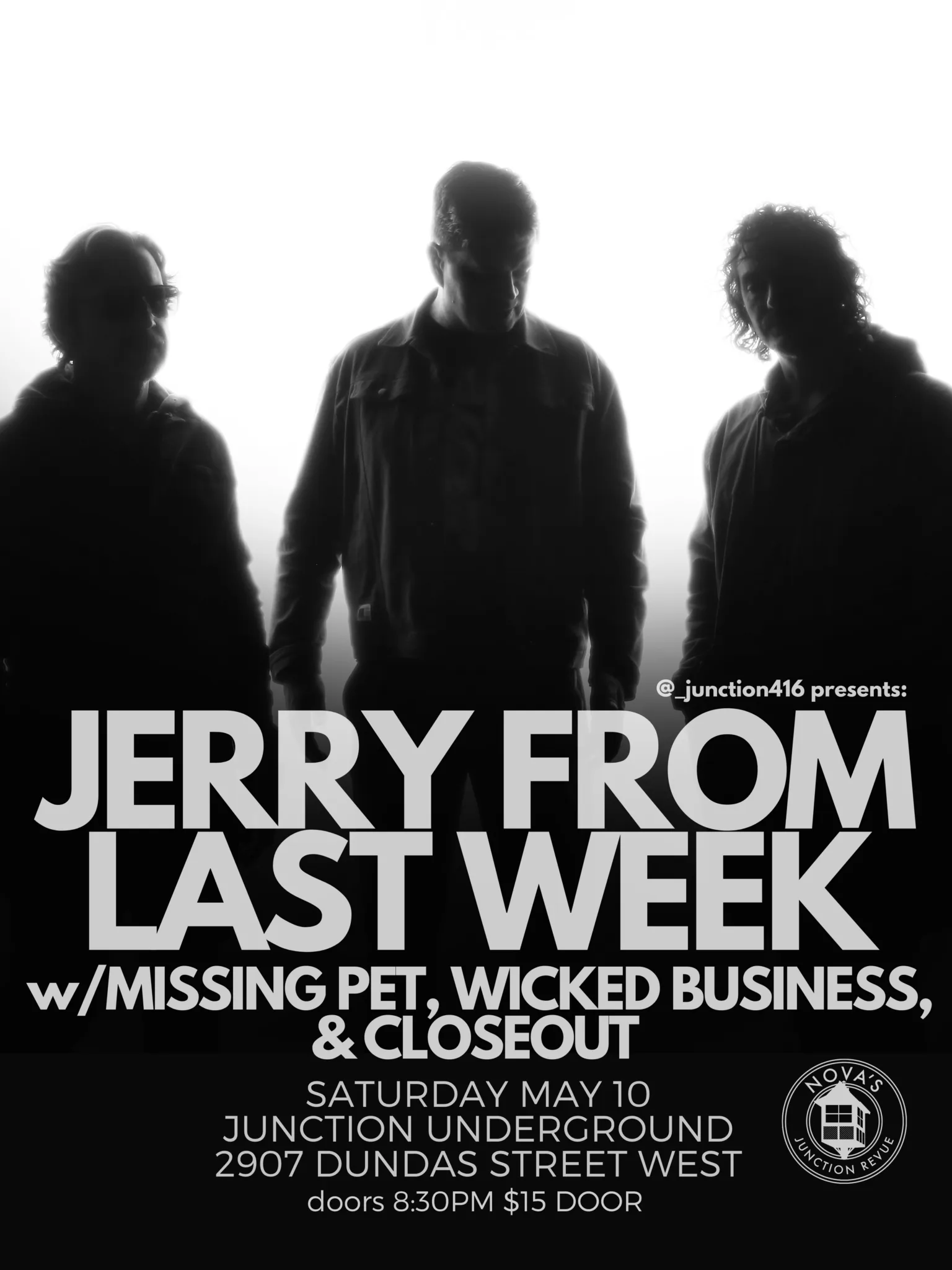 POSTER MAY 10 2025 JUNCTION UNDERGROUND